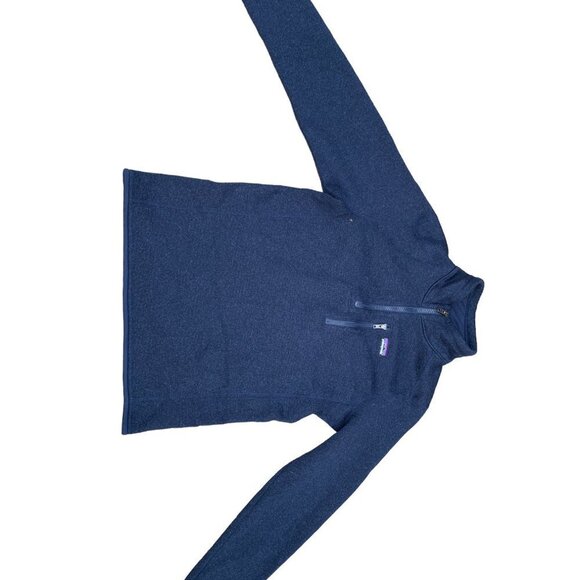 PATAGNOIA Better Sweater 1/4 Zip Jacket Blue - Picture 4 of 6